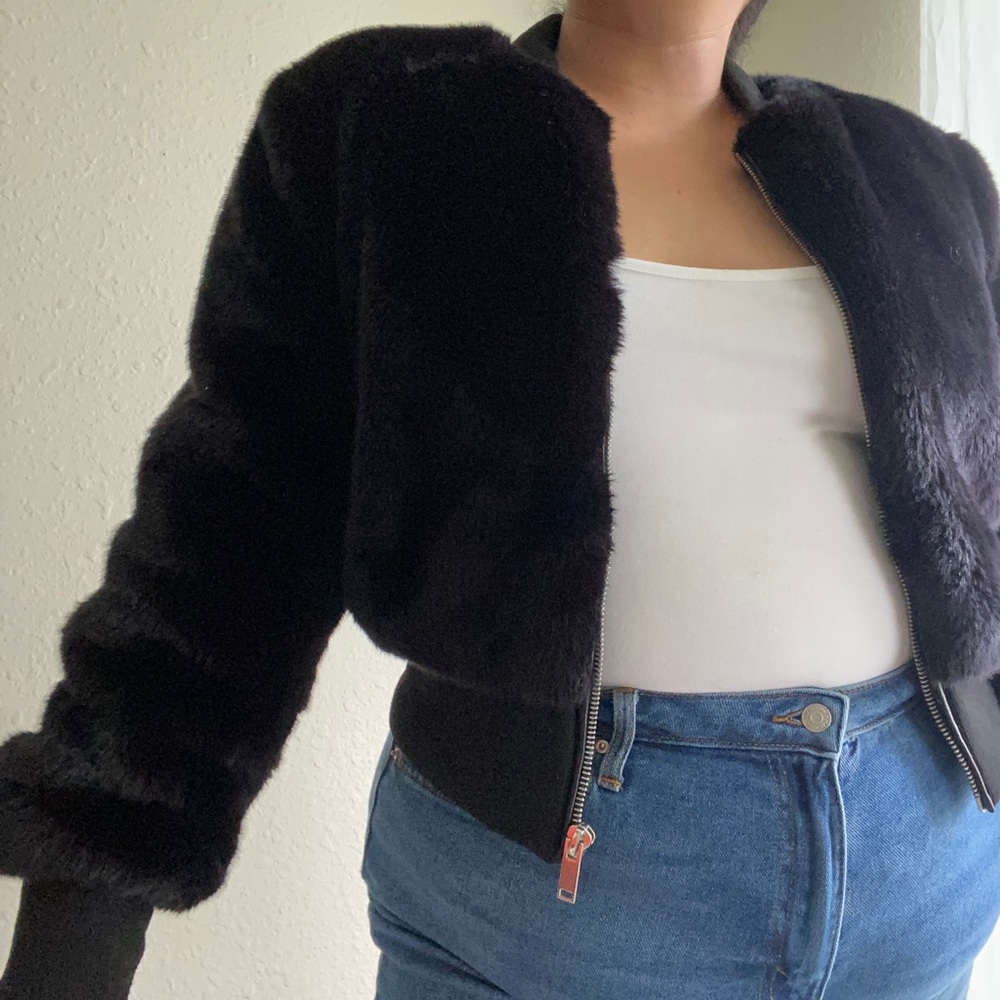 Faux Fur Jacket